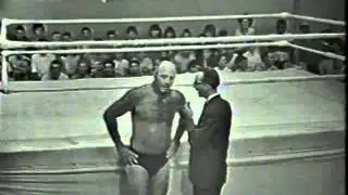Bob Geigel vs Johnny Ramirez 2/2 1960s Wrestling