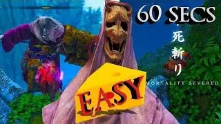 SEKIRO TRUE MONK CHEESE || SKIP ALL 3 FACES AT ONCE IN JUST 60 SEC