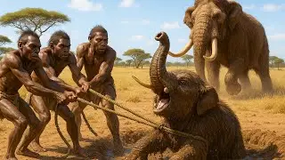 Life Million Years Ago | The Day Mammoths Crossed Human Paths