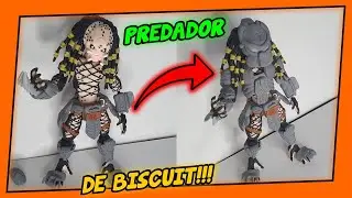 MEU MELHOR TRABALHO: Como fazer o Predador TOTALMENTE ARTICULADO DE BISCUIT [Tutorial D.I.Y. Scar]