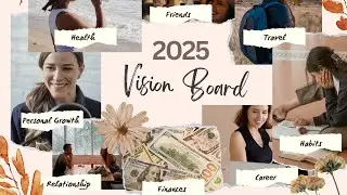Create Your Vision Board & Manifest Your Dream Life in 2025! 🌟 #visionboardgoals #visionboard2025