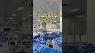 Reinforced surgical gown/SMS surgical gown workshop - Woozon Healthcare #shorts #surgicalgown #ppe