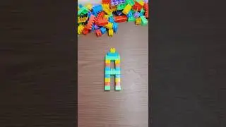 Building Blocks Alphabet A | Building Blocks #building #blocks #alphabet #block #asmr #shortsvideo