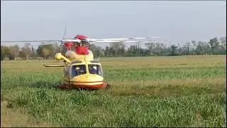 Elisoccorso Origgio incidente sul lavoro