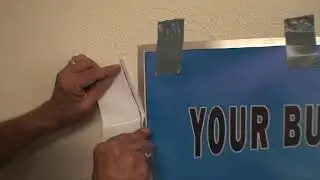Billboarder Banner Framing System Installation