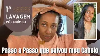 🔥 Lavagem PÓS QUÍMICA: Como Cuidar do Cabelo Após Procedimentos Químicos [Passo a Passo] PriFlor