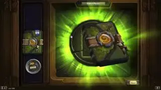 Hearthstone - Opening 55 un'goru pack - GOT SHAMAN LEGENDARY!