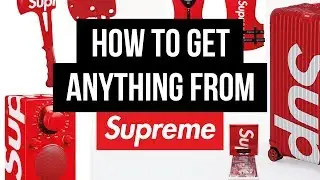 HOW TO BUY SUPREME X RIMOWA WITHOUT BOT