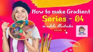 how to use gradient and theme selection in adobe illustrator