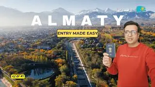 How Easy Is Almaty for Indians? 🇰🇿 | Visa, SIM & Airport Reality