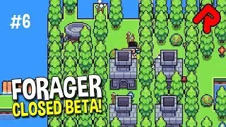 ПРИРОДА берет верх! | Геймплей бета-версии FORAGER #6 (закрытое бета-тестирование для ПК)
