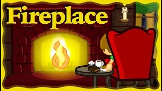 Cozy Winter Fireplace ❄️ | 10-Hours | Preschool Prep Company