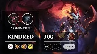 Kindred Jungle vs Gragas - KR Grandmaster Patch 9.14
