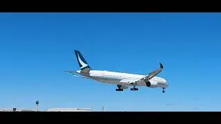 CATHAY PACIFIC B LXN AIRBUS A350 1041 FLIGHT CX828 FROM HONG KONG 20240406 132628