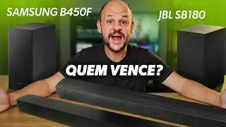 Qual a melhor Soundbar? A JBL Cinema SB180 OU Samsung B450F