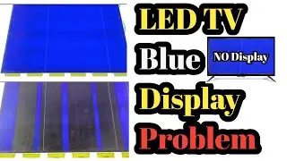 LED TV Blue Display  screen problem | no picture LED TV repairing Urdu Hindi ameertv