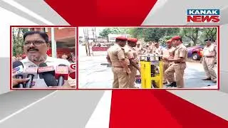 Reporter Live: Robot Firefighter In Action | Fire Drill Showcases Futuristic Tech In Angul