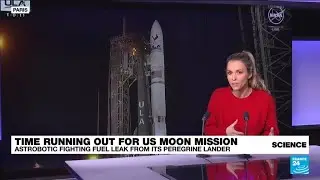 Private US Moon mission suffering fuel leak from lander &bull; FRANCE 24 English