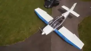 Robin DR 400 LFV Bottrop Copter AERIAL SHOT