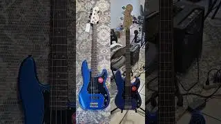 Just received my Squier Precision Bass in beautiful Lake Placid Blue color #squier #bassguitar #bass