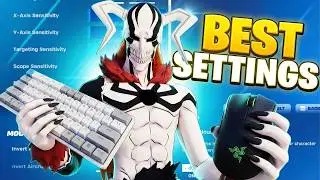 BEST Chapter 7 Keyboard & Mouse SETTINGS, Sensitivity + Keybinds In Fortnite! 🎯 (PC/XBOX/PS5/PS4)
