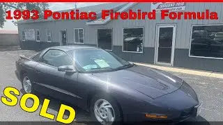 SOLD - 1993 Pontiac Firebird - Running