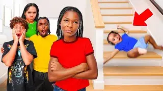 LALA PUSHED BABY NAYLA DOWN THE STAIRS …💔