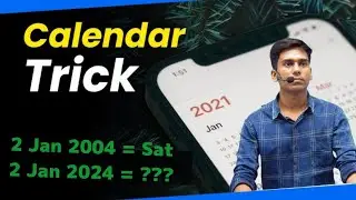 Calendar Reasoning Short Trick for ssc railway bssc and all other competitive exams