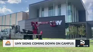 Texas A&M-Victoria begins sign change