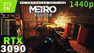 Metro Exodus Enhanced Edition 1440p NATIVE | RTX 3090 | R7 5800X | Ray Tracing | Extreme Settings