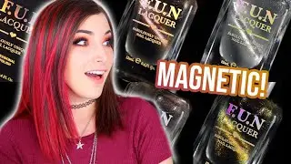 FUN Lacquer Spring/Summer 21 Magnetic Nail Polish Swatches! || KELLI MARISSA