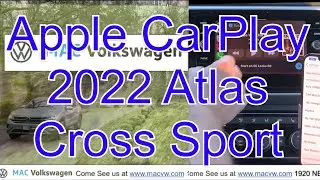 Как использовать Apple CarPlay на вашем Atlas Cross Sport 2022 года