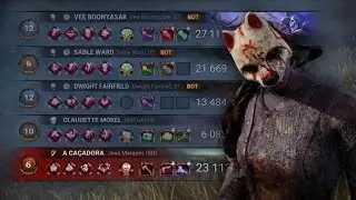 DBD HUNTRESS HITKILL END GAME GAMEPLAY | DEAD BY DAYLIGHT