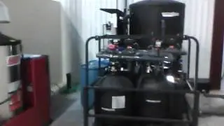 Hotsy Watermaze hot water pressure washer and wash water recycle system