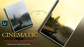 New cinematic colour grading Lightroom photo editing//Lightroom preset download free 