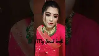 My first Makeup look at Meenakshi Dutt Makeovers       #shorts #yotubeshorts #youtubeindia #savlogs