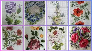 #1 Потрясающие и элегантные схемы для вышивки крестом/идеи дизайна вышивки чарсути. Вышивка ручно...