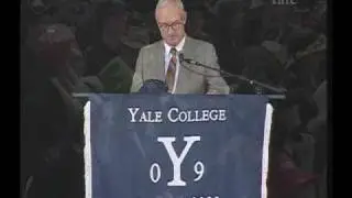 Christopher Buckley Delivers Class Day Speech