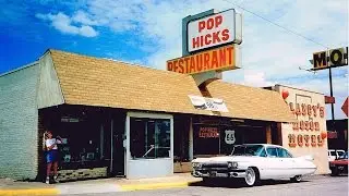 POP HICKS' RESTAURANT - Clinton, Oklahoma -  Route 66 - August 16, 1995