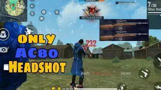ONE TAP HEADSHOT ONLY AC80 GUN | BEST CUSTOM VIDEO #HIGHLIGHTS #NONSTOPGAMING