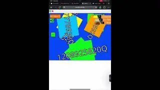 Cubes 2048.io - 39 Octillion Game Crashed