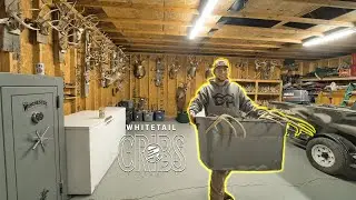 Garage Game Room in Kentucky FILLED with BIG BUCKS! #WhitetailCribs