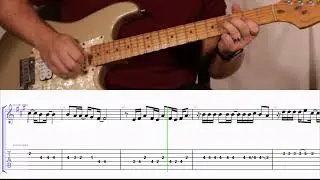 How to Play the Melody to Rumor by Lee Brice on Guitar with TAB
