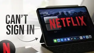 Почему я не могу нажать &laquo;Войти&raquo; в Netflix на iPad? (исправление)