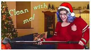 Christmas Morning SPEED CLEAN With Me! | Vintage Cleaning Motivation #vlogmas2020