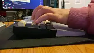 ai03 x PrimeKB Meridian lubed Lavender switches typing test