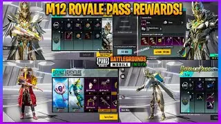M12 Royale Pass 1 To 50 Rp Rewards | Free + Paid Rewards | M12 Royale Adventure Redeem Rewards