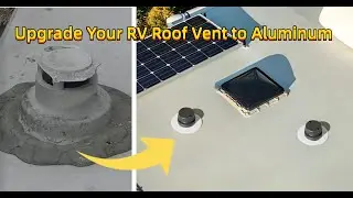 🛠️ Upgrade Your RV Roof Vent &ndash; Durable Aluminum Cap That Withstands It All! ☀️🌧️❄️