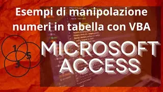 Esempi su modifica numeri in tabella in Visual Basic
