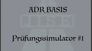 ADR Basis Prüfungssimulator #1